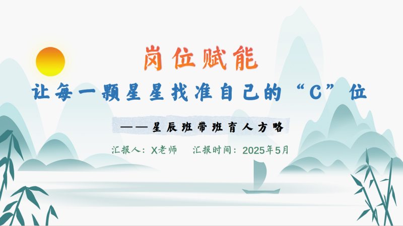 班主任带班育人方略《岗位赋能》含讲稿31页PPT-彤彤教务资料网