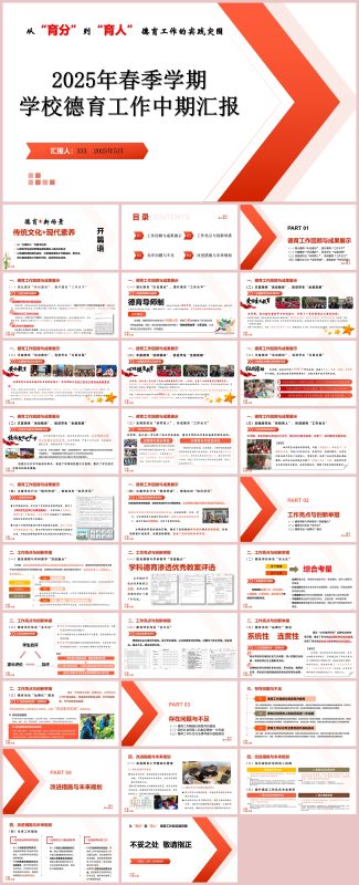 图片[1]-2025年春季学期中期学校德育工作汇报“含讲稿”-彤彤教务资料网