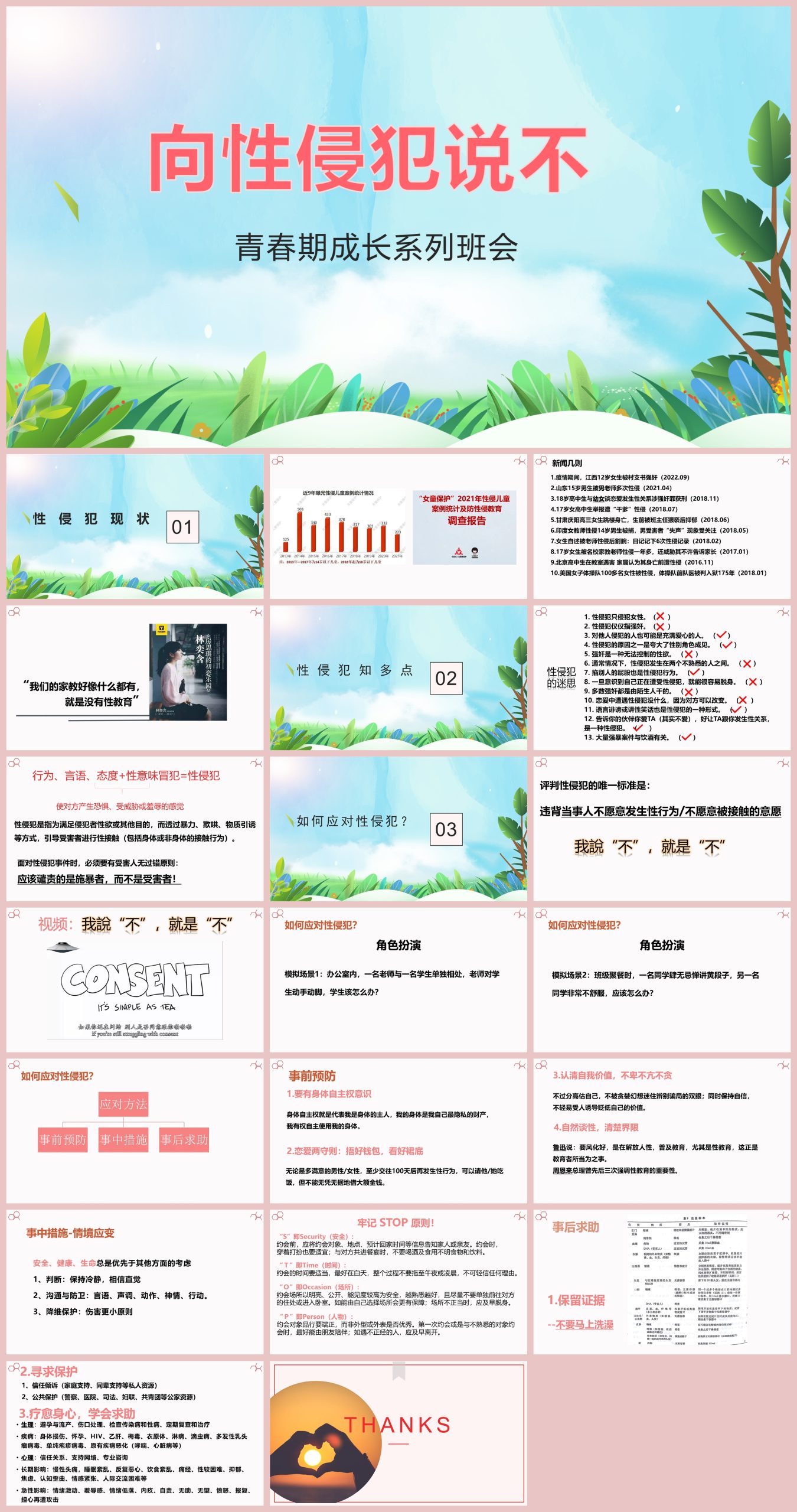 图片[1]-向性侵犯说不（青春期成长系列班会PPT+视频）21页PPT-彤彤教务资料网