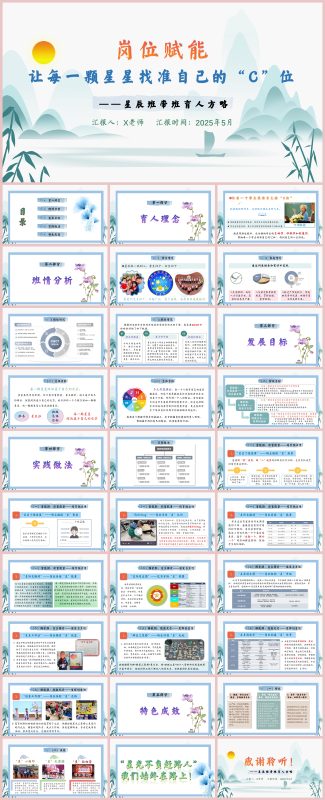 图片[1]-班主任带班育人方略《岗位赋能》含讲稿31页PPT-彤彤教务资料网